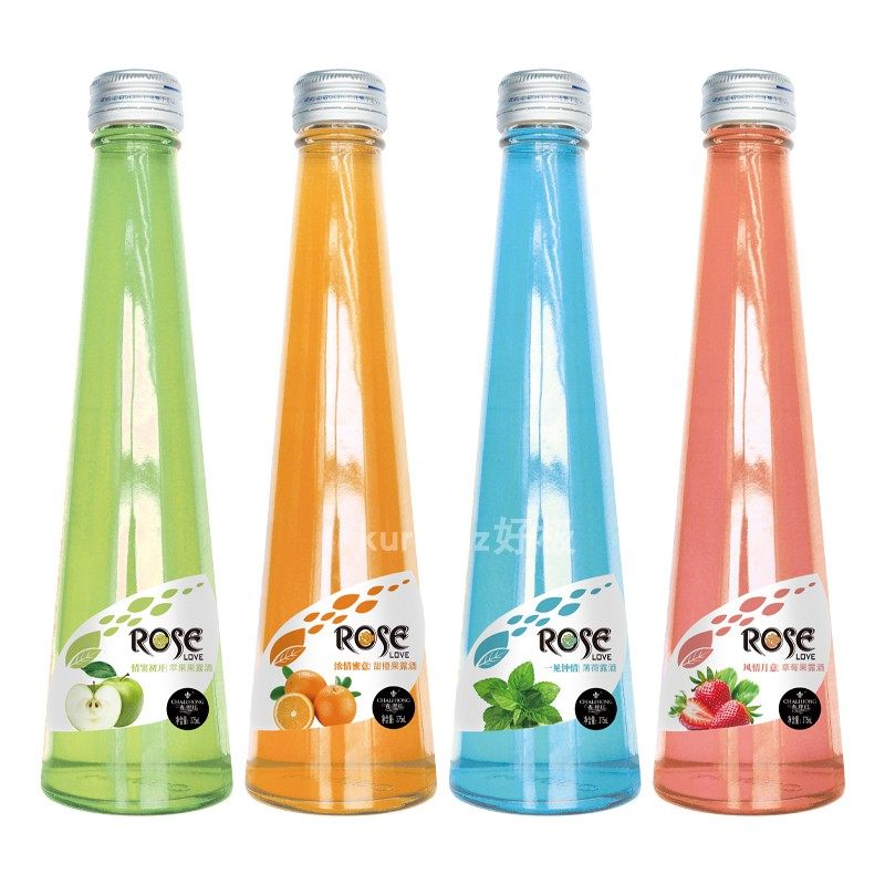 查理水果露酒375ml草莓口味凑满6瓶包邮果味