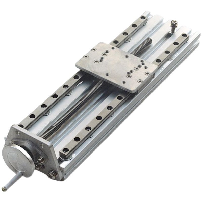 直线导轨手动电动精密滑台超薄步进电机往复其他机电五金