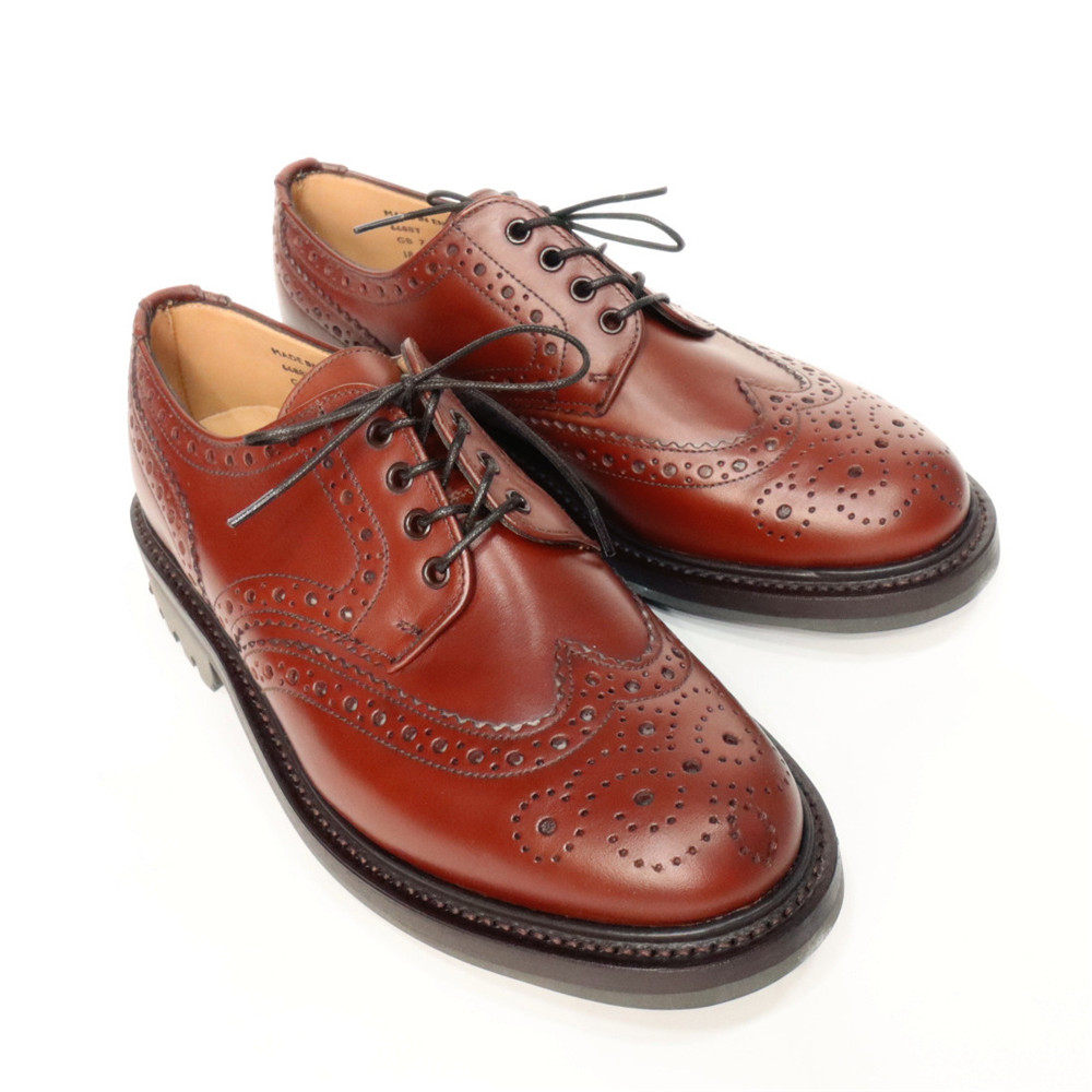 英国制造sanders英伦系带布洛克正装休闲鞋6688t休闲皮鞋