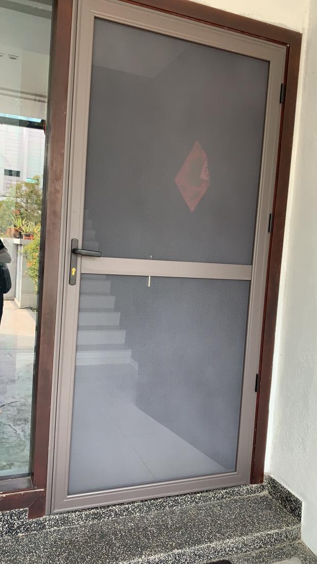 定制平开纱门金刚网纱门纱窗防蚊防护防鼠防盗门纱窗