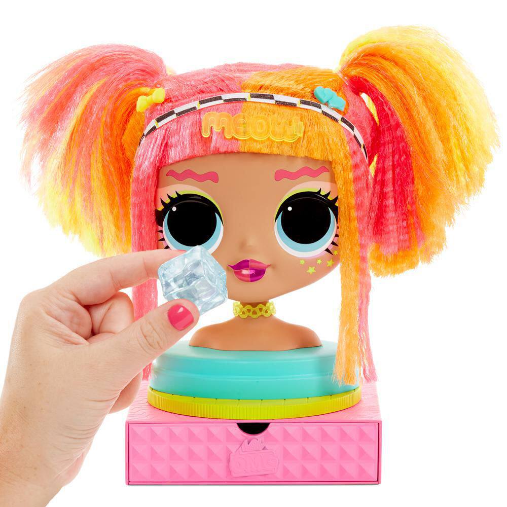 现货lolsurpriseomgstylinghead惊喜喜娃娃diy头像娃娃