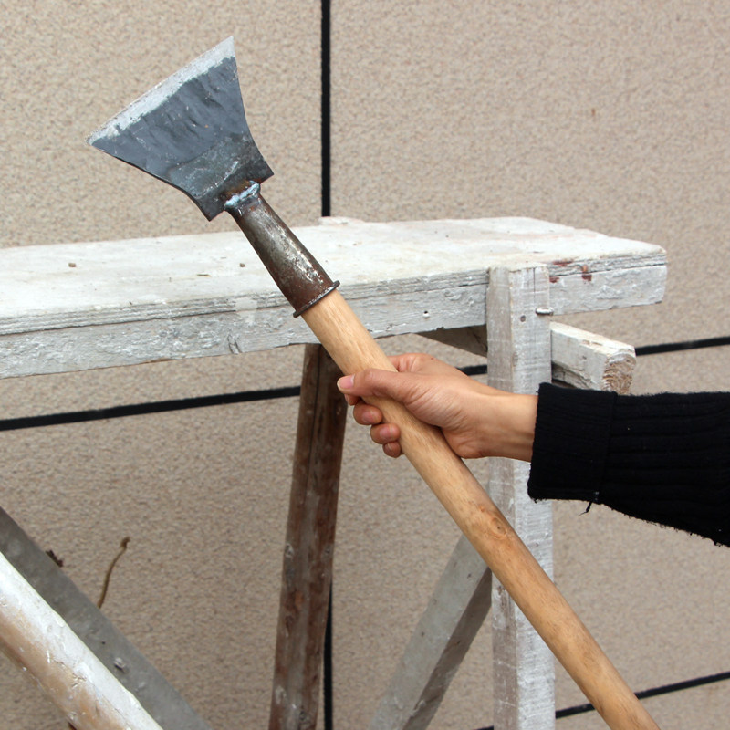 铲水泥神器装修墙皮铲加厚型地面刮灰刀重型长柄铲冰锹腻子铲刀
