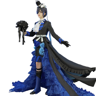 初兽猫现货黑执事cos服夏尔洋装cosplay京都漫展联动礼服