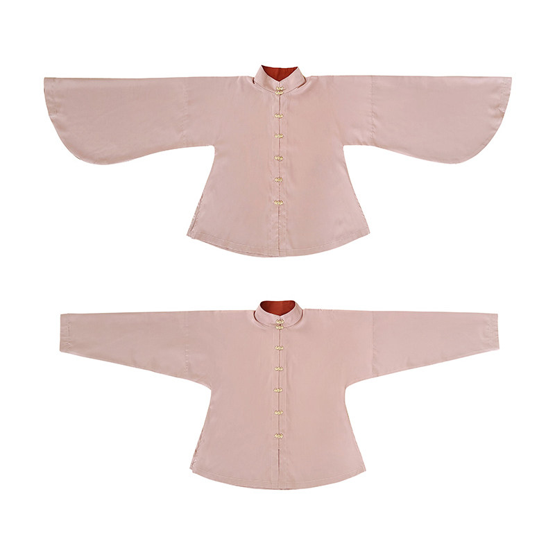 玉兔金桂明制立领襟衫琵琶窄袖可选中秋马面裙汉服