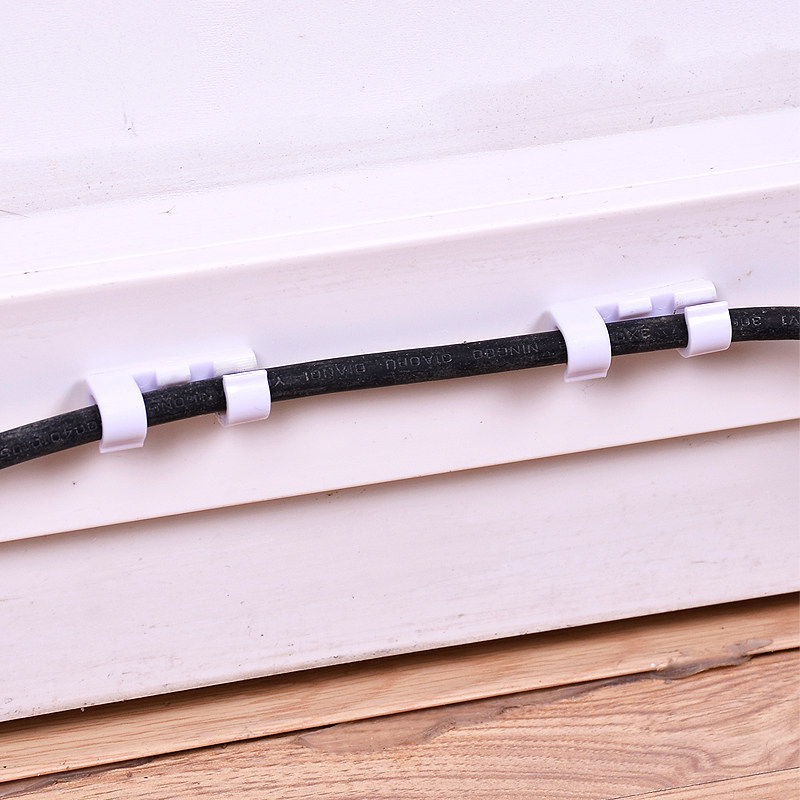 自粘电线固定夹理线器线扣电线整理理线收纳线卡子线卡线夹线卡扣