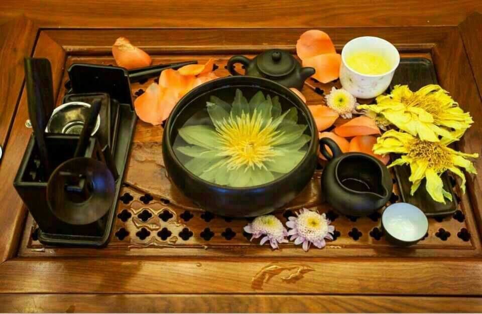 瑶莲观音莲花茶舟山特产 普陀山特产花茶优一级一包