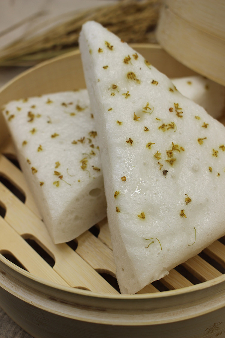 水塔酒酿馒头米糕桂花红糖发糕台州洋糕宁波传统糕点