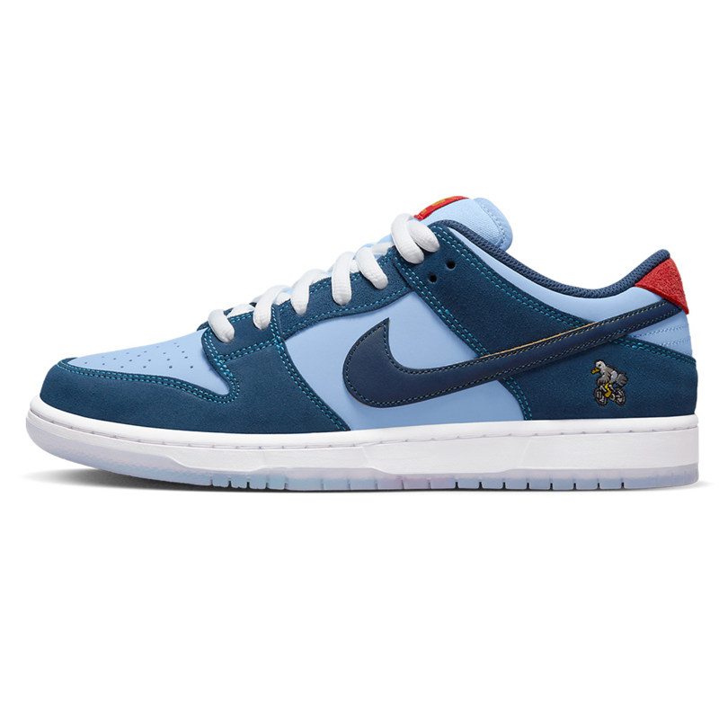 库客nikesbdunklow蓝白浅蓝色低帮联名休闲板鞋