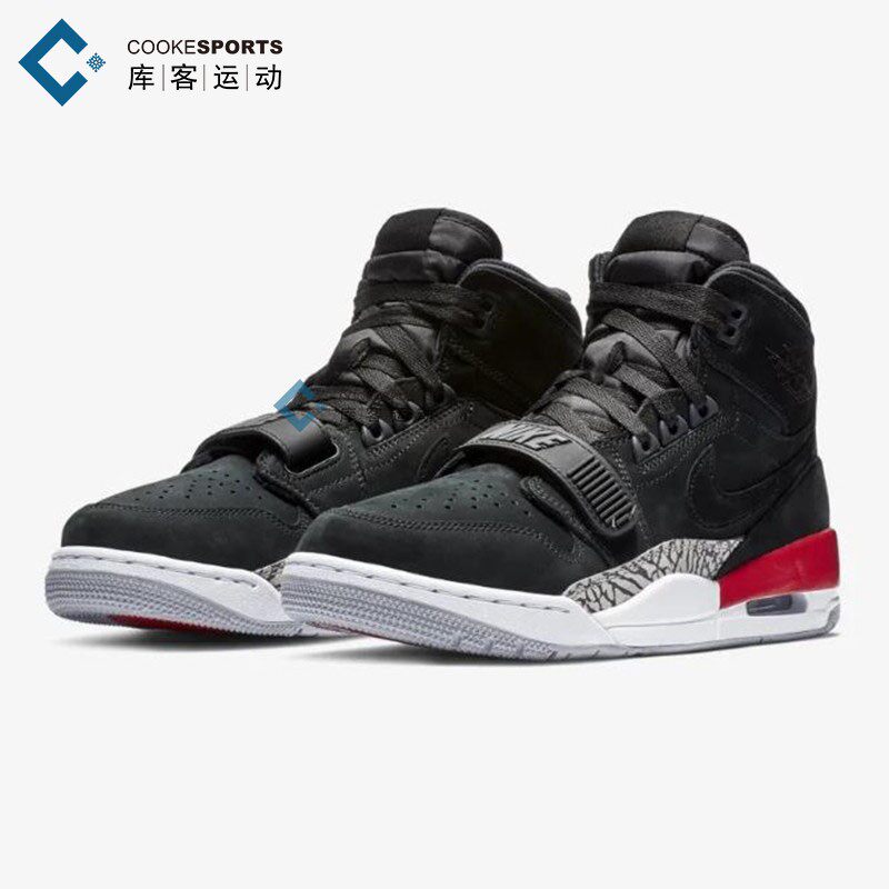 库客airjordanlegacyaj312黑红红色飓风篮球球鞋篮球鞋