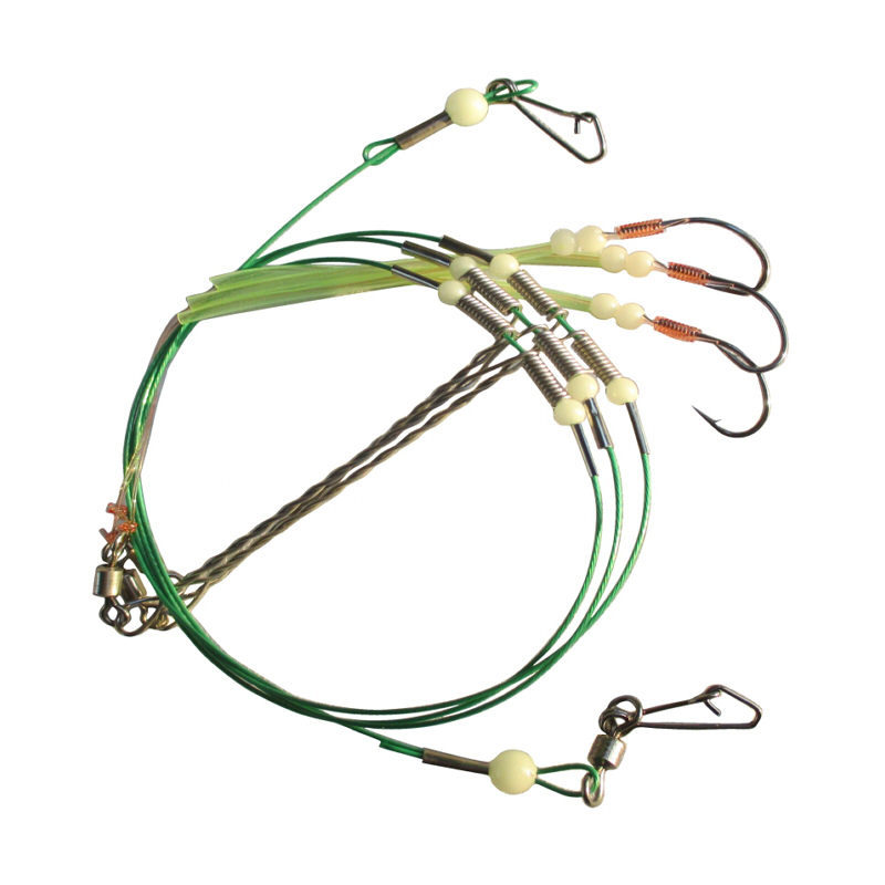 抛竿串钩钓组大力马线串钩防缠绕钓昂刺黄颡鱼海竿鱼钩线组排钩钓