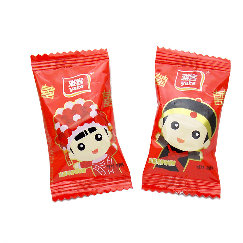 包邮雅客白脱司考奇牛奶糖硬糖500g结婚婚庆喜糖糖果