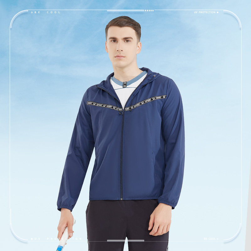 uv100男士户外钓鱼防晒衣遮阳防紫外线外套夏轻薄透气防晒服22056