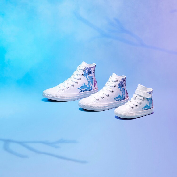 匡威conversefrozen冰雪奇缘联名帆布板鞋167357c167356c运动休闲鞋