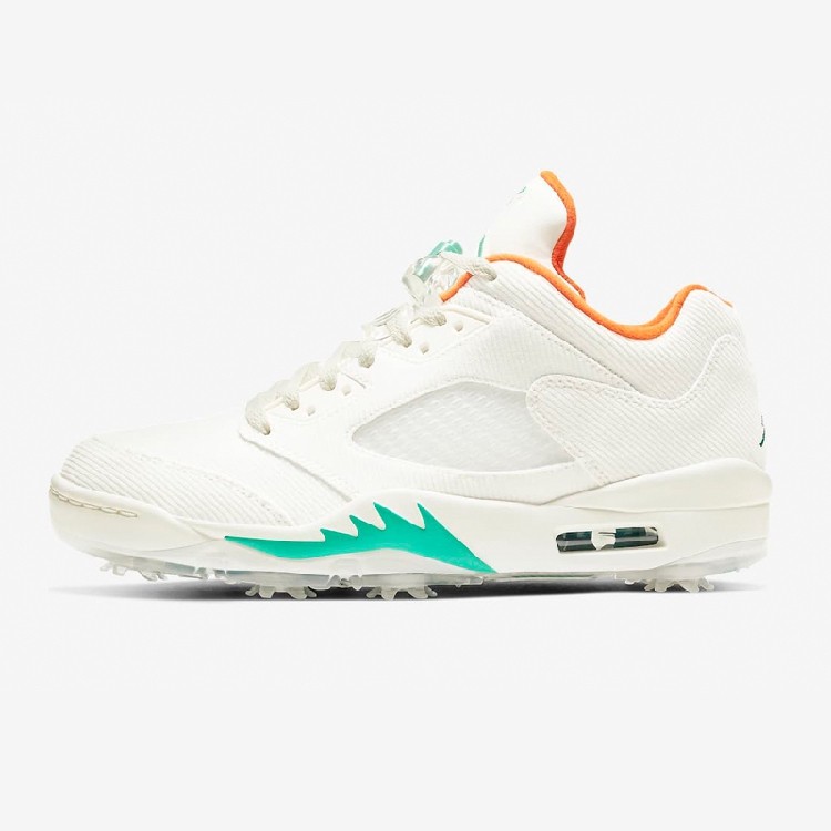 airjordanlowgolfaj5白绿高尔夫鞋限量cw4204其它运动鞋