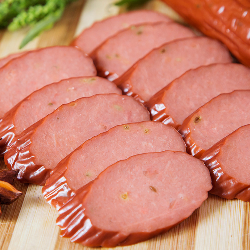 顺意新品孜然烤肠每根300克牛肉鸡肉孜然香肠清真开袋即食