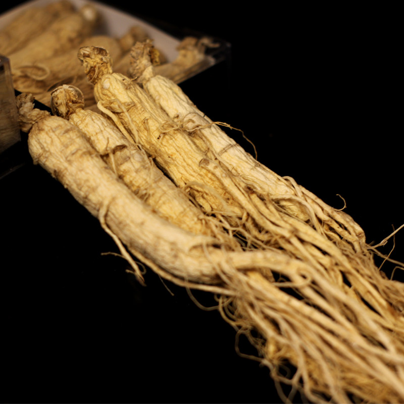 长白山生晒干人参500g整枝正品特大泡酒煲汤泡水白参野山参人参干