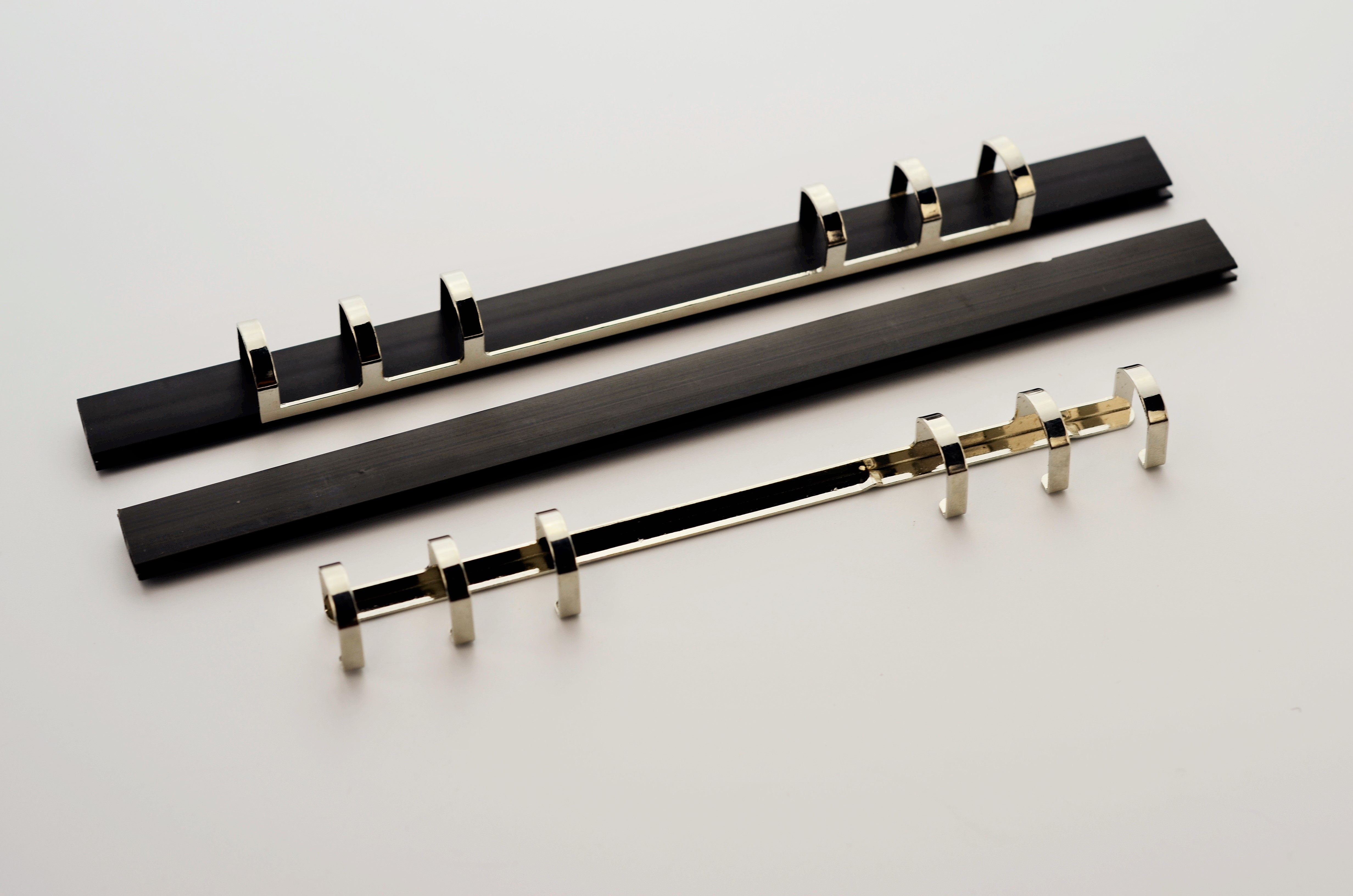 6孔滑动金属活页记事本diy配件特殊规格a7文件夹