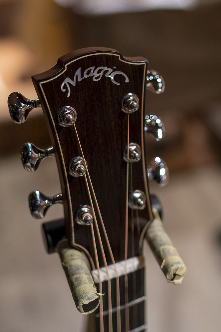 龙琴大连原木2020新款magic麦杰克a4a3全单吉他民谣吉他