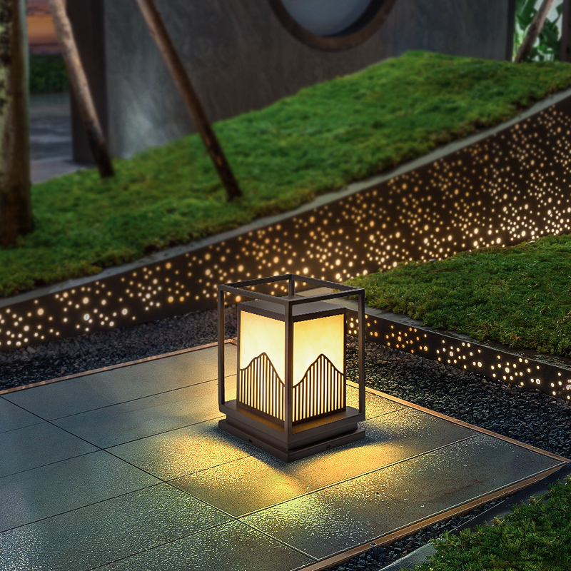 户外米罗米罗兰兰新中式庭院灯草坪灯防水氛围家用草坪灯