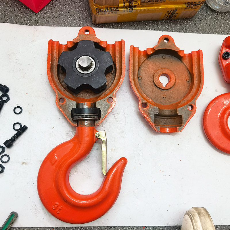 吊钩葫芦鬼头款环链电动下钩链条1吨5吨日立其他起重工具