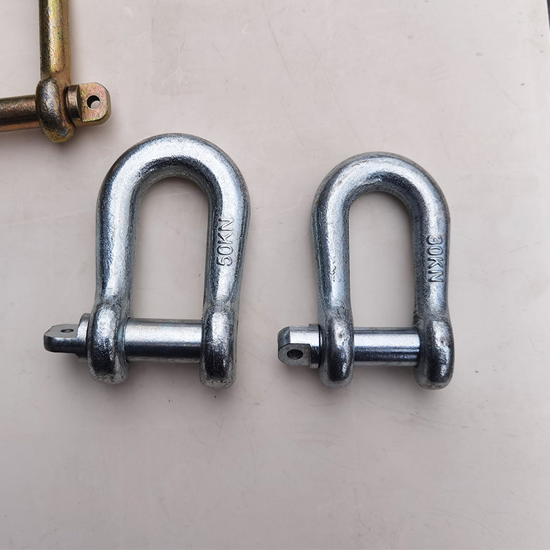 电力起重卸扣高强度模锻国标吊环30kn5吨直型加长其他起重工具