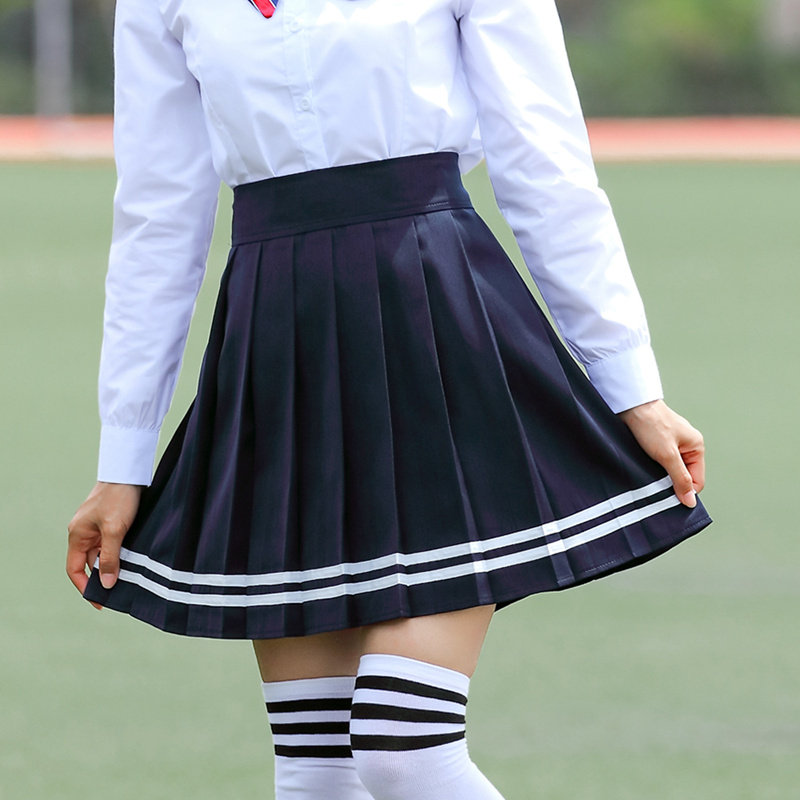 夏季短裙小裙jk半身字裙学生英伦学生校服