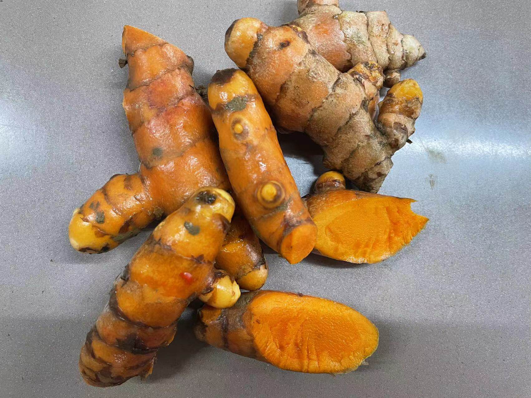 泰国品种新鲜黄姜 越南黄姜姜黄 包邮 一份500克冬阴功汤咖喱香料