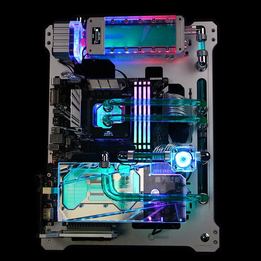 北京水冷老赵barrowchmobula模块化机箱水冷方案北京上门安装