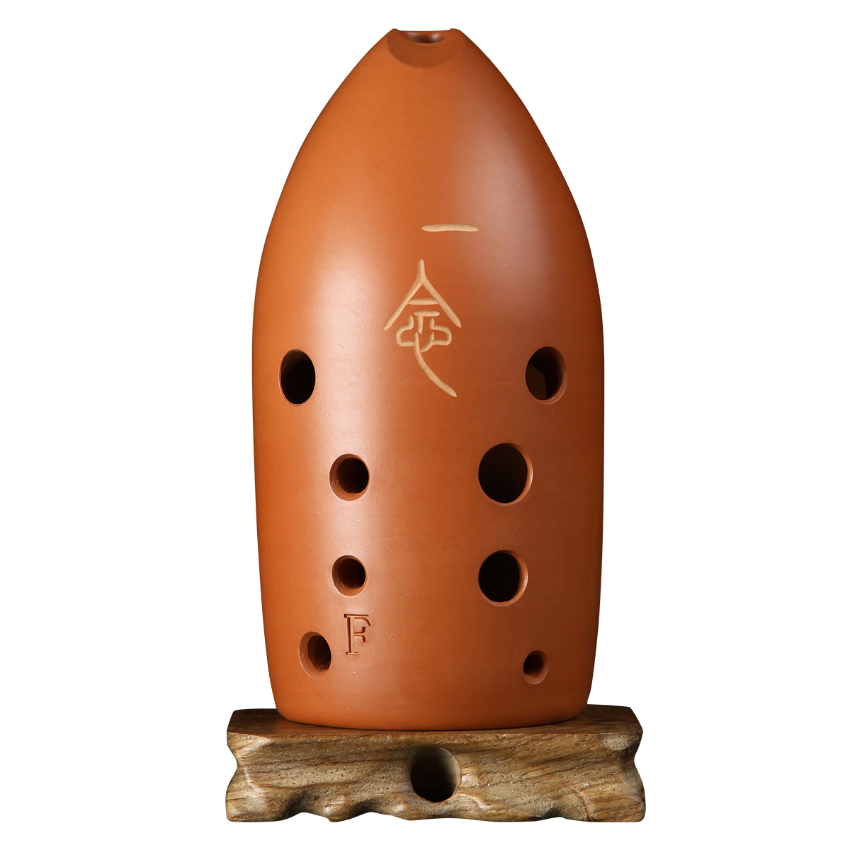 苏埙厚土宽音域十孔双腔笔筒埙初学专业演奏陶埙吴苏芯监制苏音阁