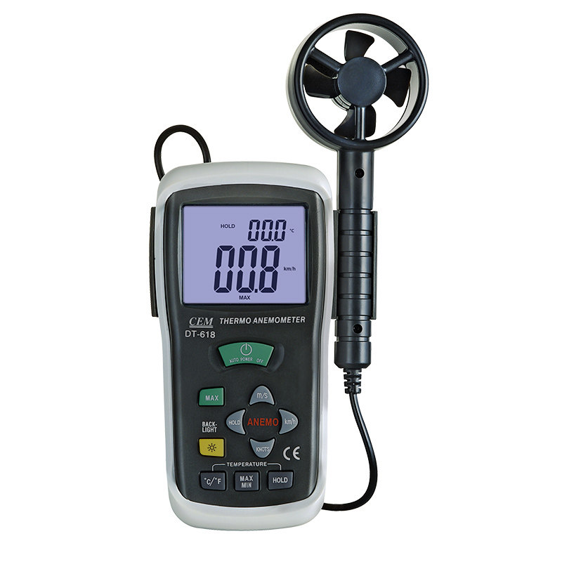 风速cem华盛昌多功能测试仪风度计数数显式风传感器风速仪