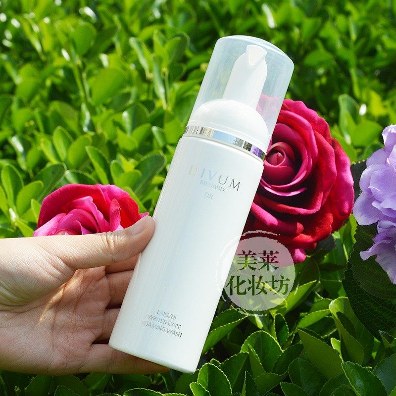 泡沫洗颜专柜正品美伊娜多美白优化130ml盈白洗面奶洁面