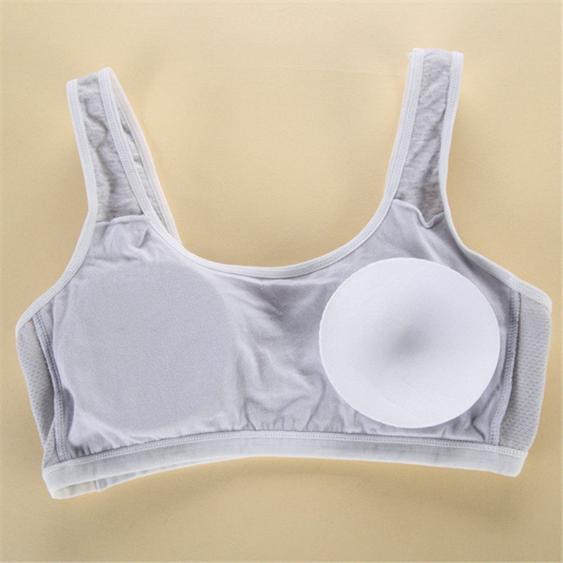 发育期少女纯棉内衣初中生文胸高中学生运动型小背心14-16岁胸衣