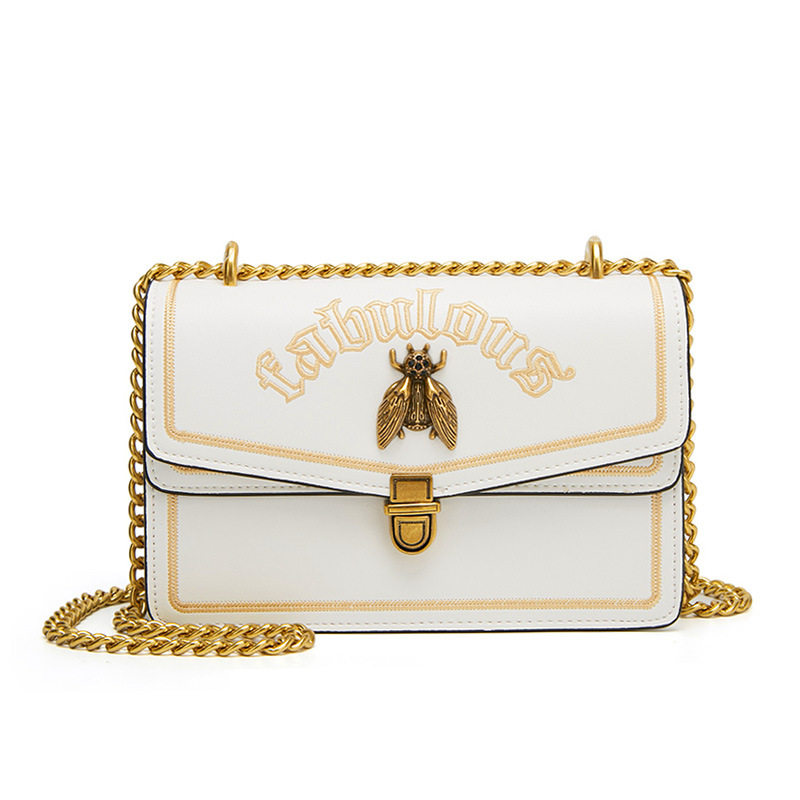 香港专柜正品小ck包包小蜜蜂女包2020春夏新款小方包潮单肩斜挎包