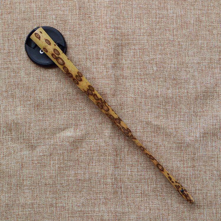 苏工折扇天然斑竹老梅9寸18方湘妃竹文玩礼品扇子