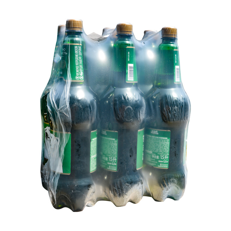 啤酒俄罗斯进口大白白熊1.5l瓶装整箱贝里麦德啤酒