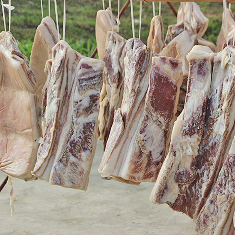 南京高淳夏老汉咸肉土猪五花肉咸肉腊肉日晒咸肉五花腊肉非烟熏