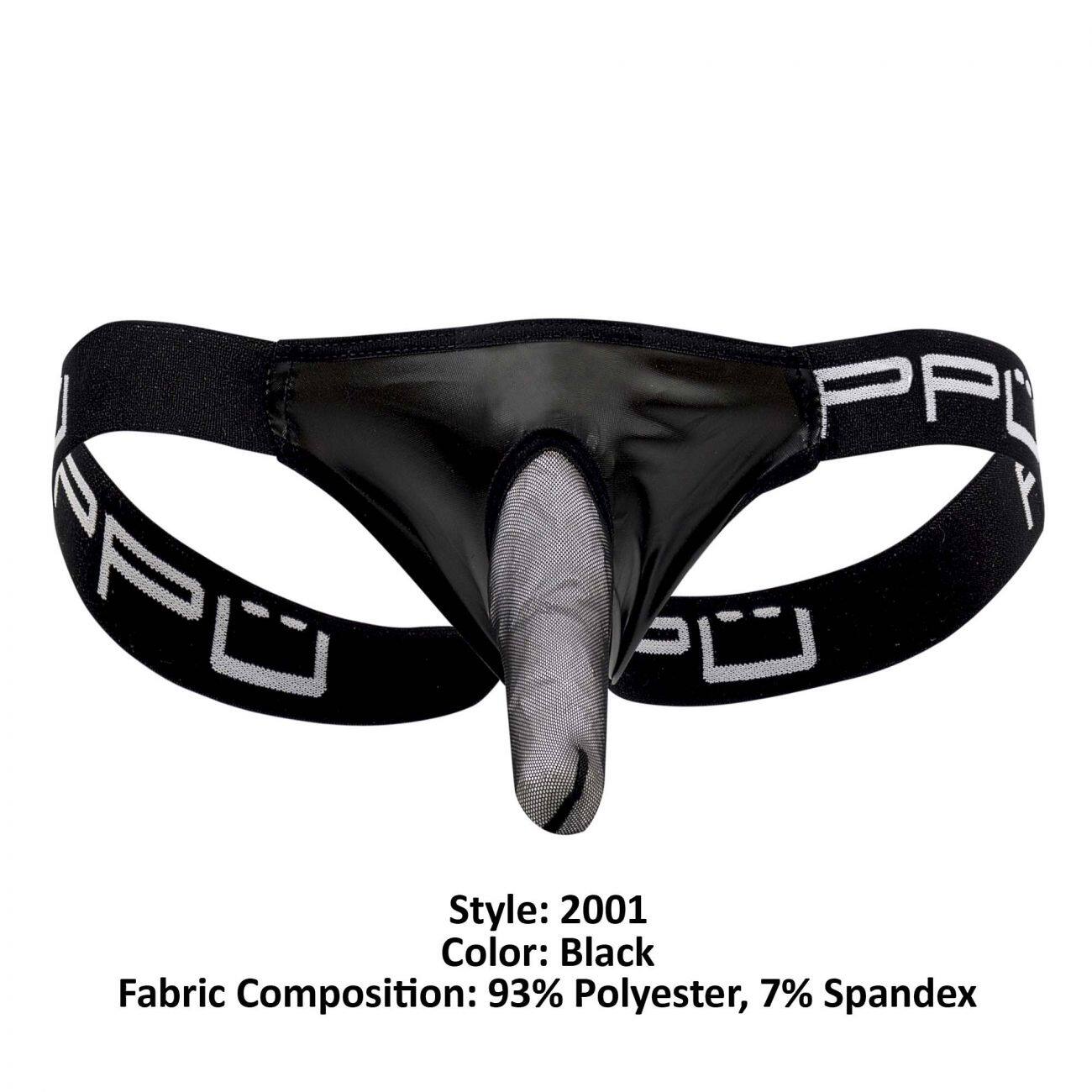 ppu新款镂空象鼻jj性感男士双丁2001男丁字裤