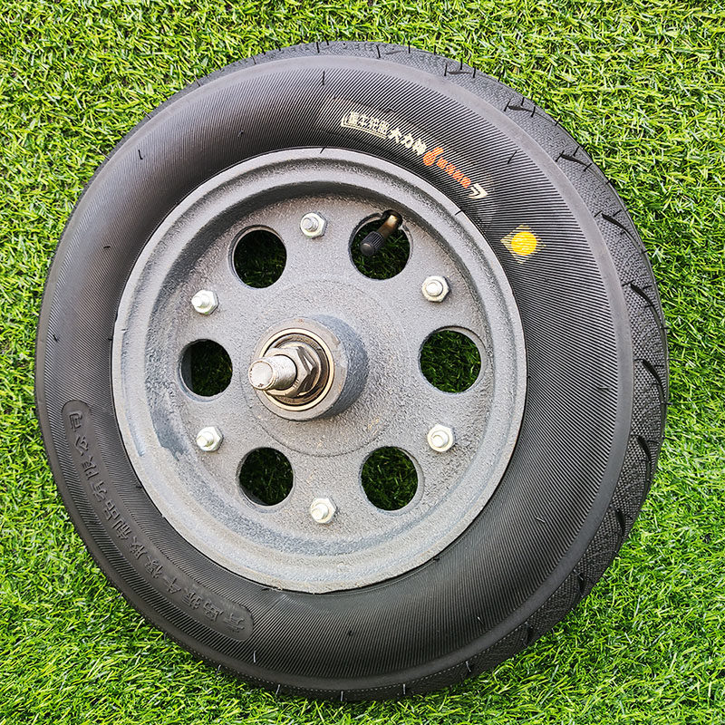 3008振牛充气轮胎老虎车手手推车小老车专用橡胶脚轮