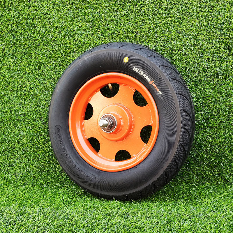 3008充气轮胎振牛橡胶耐磨加厚手推车老虎车小脚轮