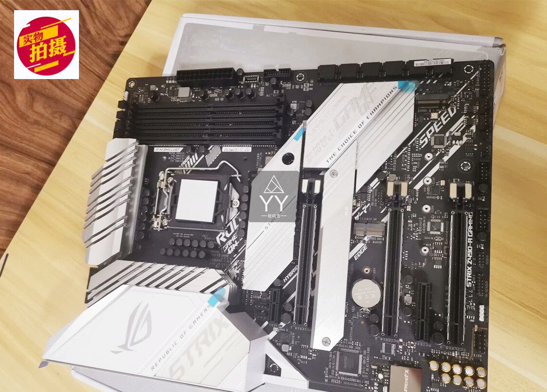 全新华硕rogstrixz490agaming吹雪电竞游戏主板主板