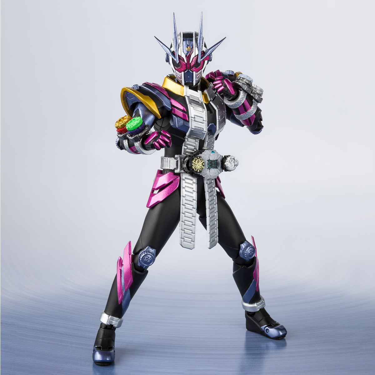 时王假面骑士zio二阶形态万代魂限日shf兔坦手办