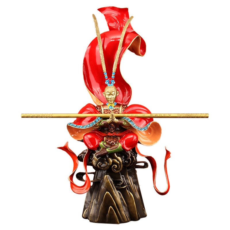 一心向佛一心心向战胜神像摆件齐天大圣孙悟空办公室装饰品摆件