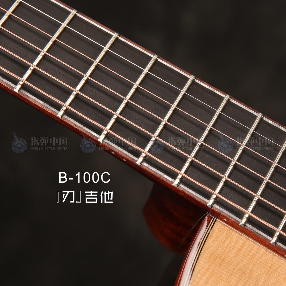 吉他rainierainieb-100c全单民谣指弹原声现货吉他-民谣吉他