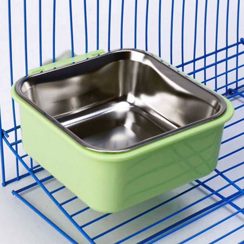 兔子食盆可固定防翻龙猫天竺鼠豚鼠食盒宠物食槽猫狗碗食碗多款式