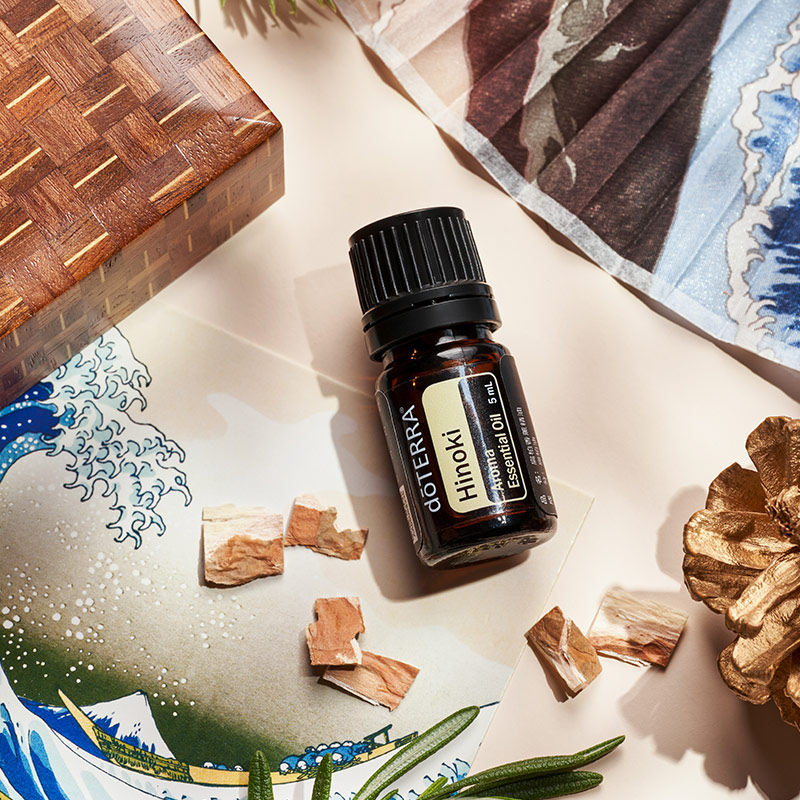 精油美国doterra多特瑞扁柏hinoki香薰单方5ml官网单方精油