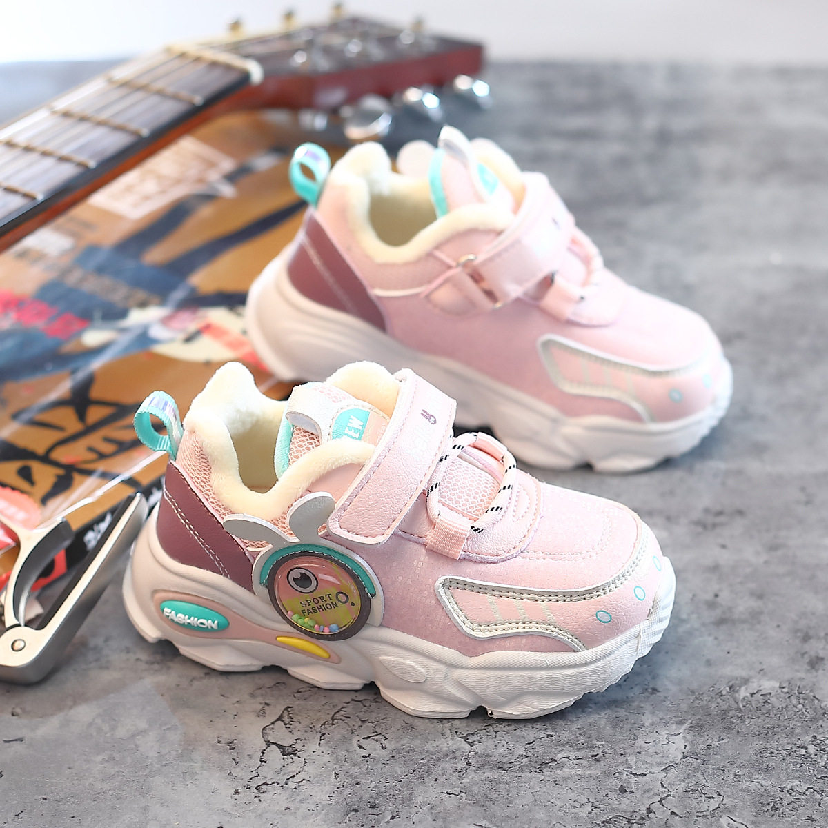 皇室米菲童鞋2021冬季1-3岁婴幼儿宝宝卡通学步学步鞋