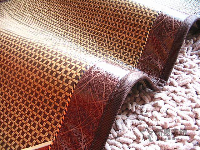 夏季古藤席美容床凉席沙发席子床席学生凉席儿童幼儿园可折叠席