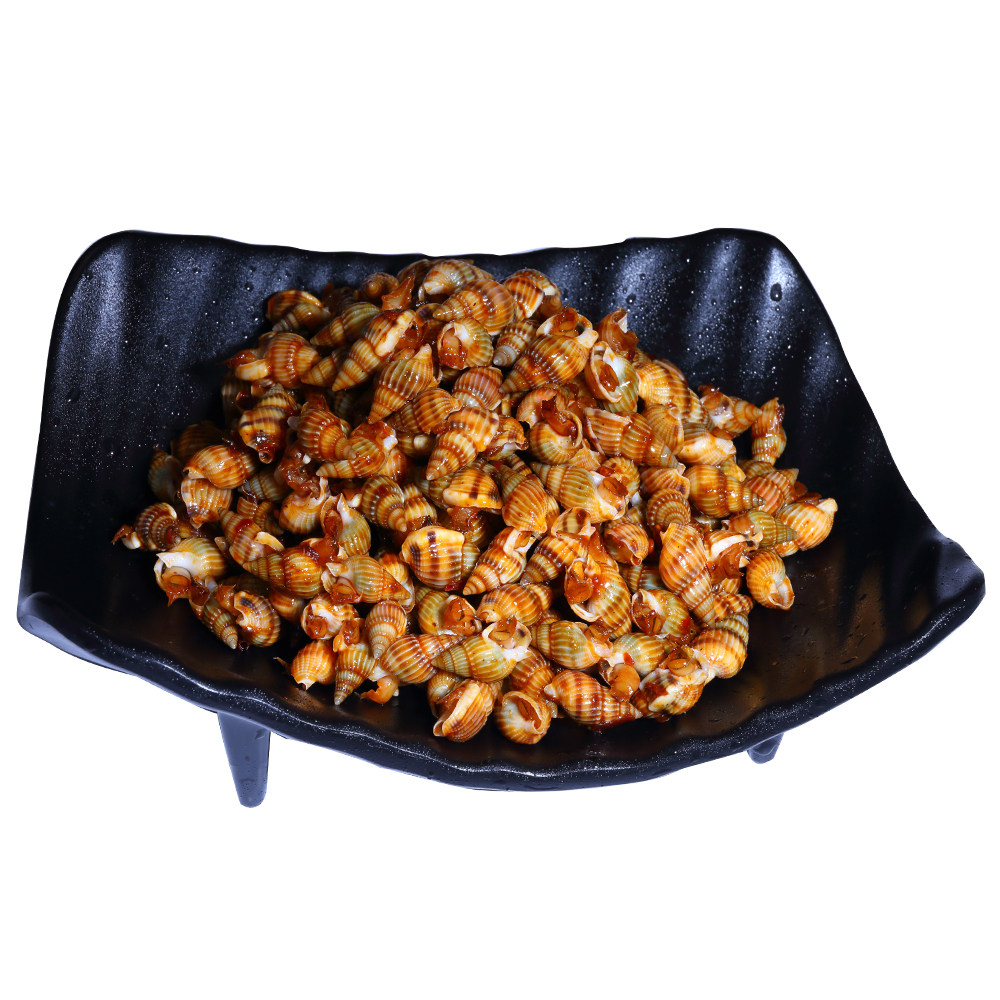 即食麻辣海瓜子酱拌海螺丝辣炒海锥儿丹东海鲜船小贝类制品
