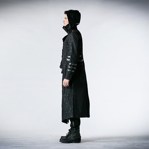 蒸汽朋克黑暗长袍男女通用外套青少年暗黑袍子风衣