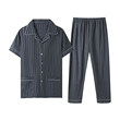 Catman pajamas Men's summer cotton short -sleeved long -sleeved long -sleeved thin -size increase middle -aged dad home service set Catman pajamas Men's summer cotton short -sleeved long -sleeved long -sleeved thin -size increase middle -aged dad home service set